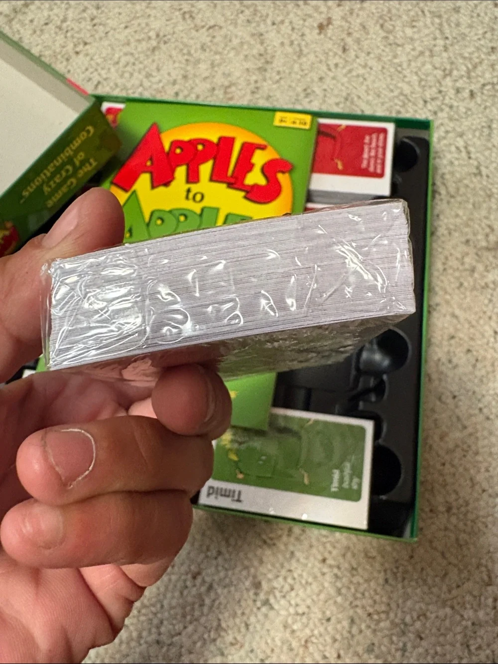 Apples to Apples Junior Kids Party Game - Green